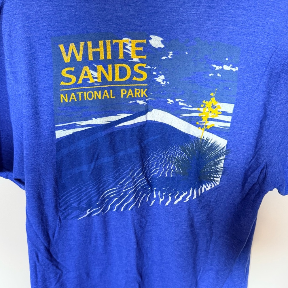 White sands national park blue tee L - Picture 5 of 5